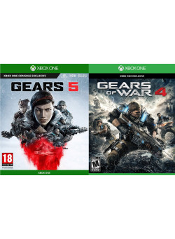 Gears of War 5 + Gears of War 4 (код на загрузки) (Xbox One)